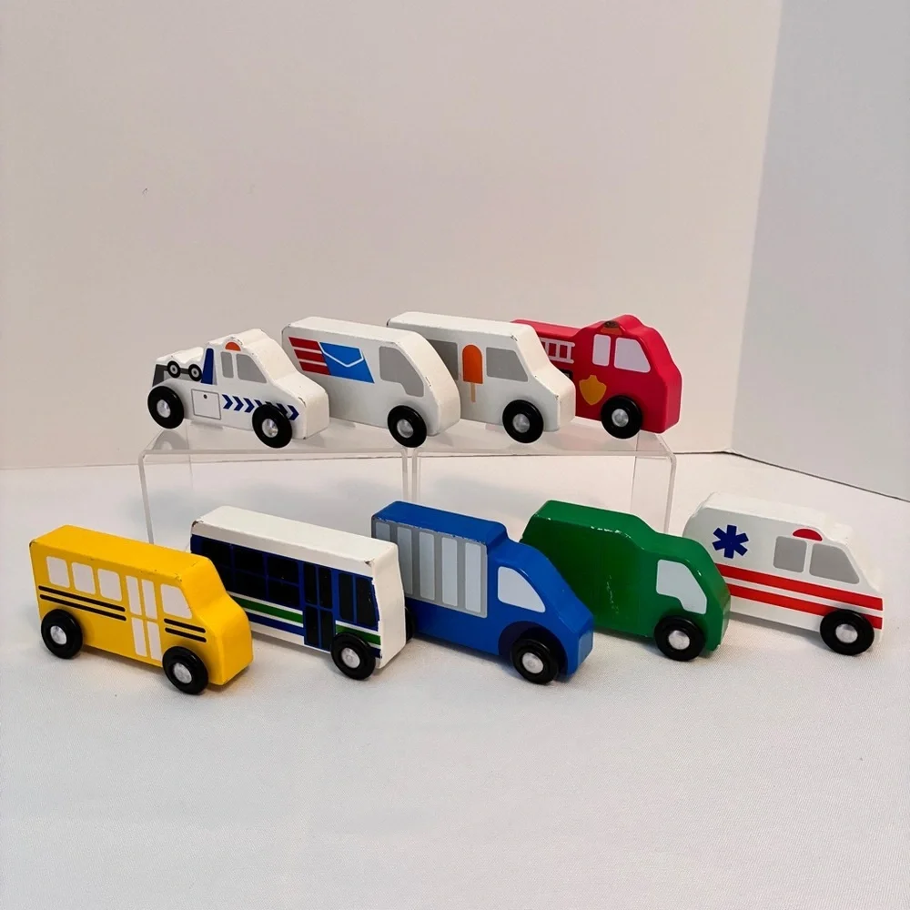 Melissa & Doug Town Vehicles & Roadway Activity Playmat
